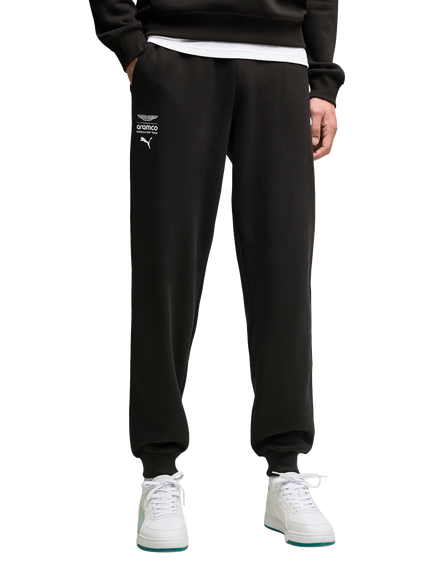 PUMA x Aston Martin Aramco F1 Team Cotton Blend Joggers, Puma Black, Puma Black
