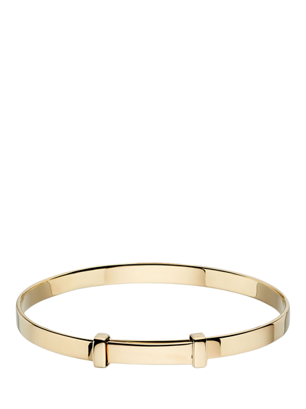 Little Star Baby Flores Bangle, Gold, Gold