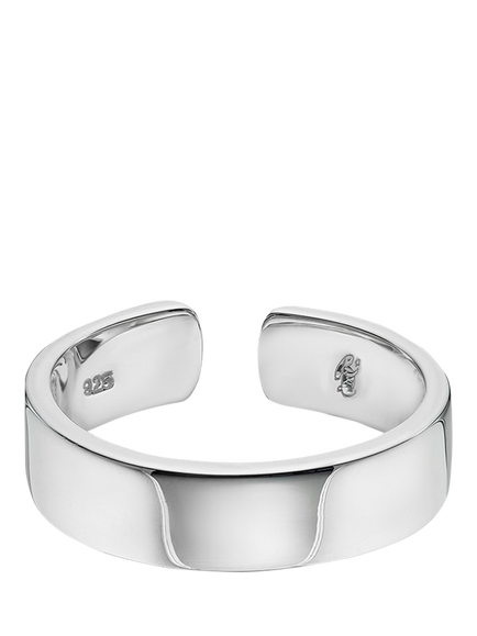 Little Star Kids' Dara Adjustable Ring, Silver, Silver