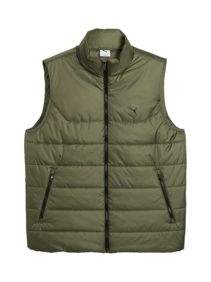 PUMA Essentials Gilet, Puma Black, Moss Veil