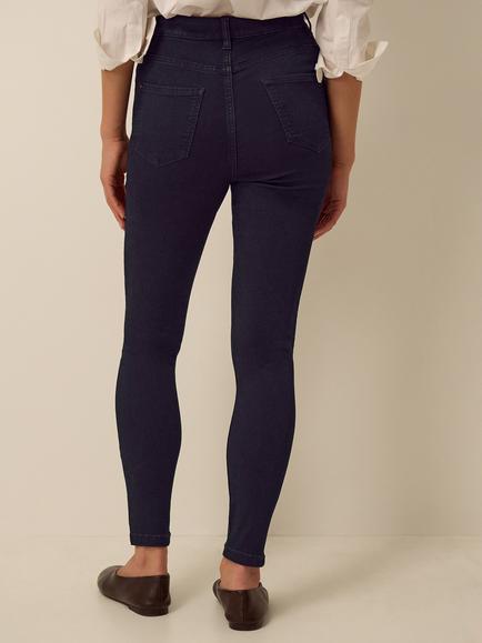 Monsoon Nadine Skinny Fit Jeans, Indigo - view 2, Indigo