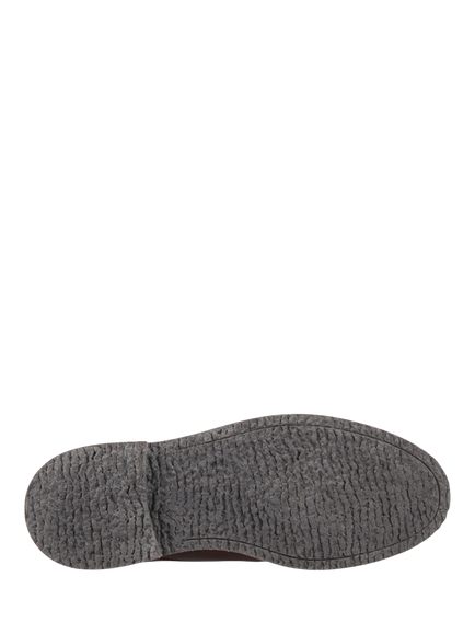 Hush Puppies Huxley Leather Ankle Boots, Brown - view 2, Brown