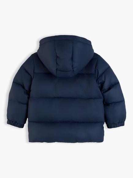 Tommy Hilfiger Baby Hooded Puffer Jacket, Blue - view 2, Blue