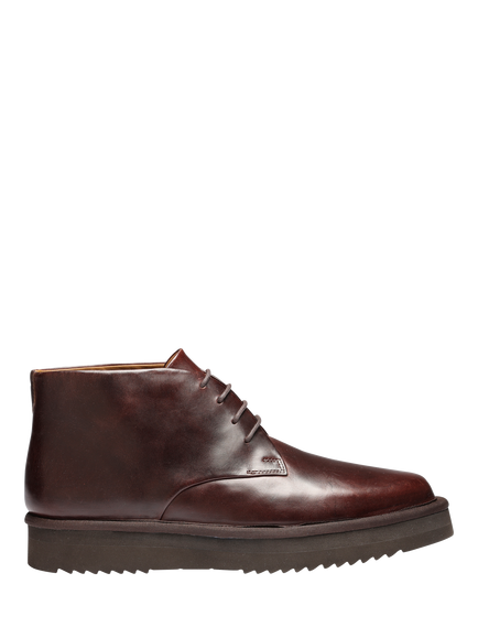 Grenson Keats Leather Lace Up Chukka Boots, Brown, Brown