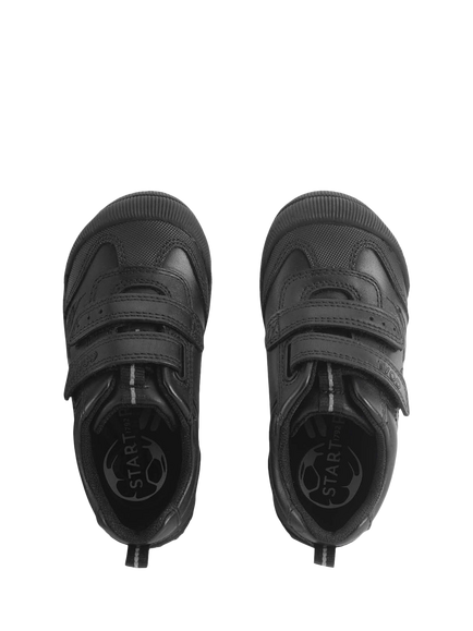 Start-Rite Kids' Hat-Trick Riptape Shoes, Black - view 2, Black