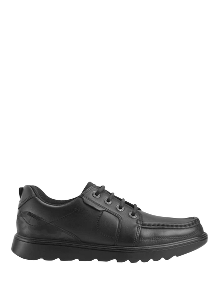 Start-Rite Kids' Cadet Lace Up Shoes, Black, Black