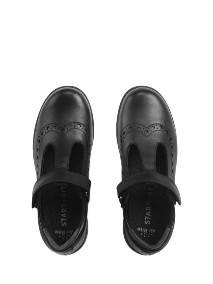 Start-Rite Kids' Hope Riptape Shoes, Black - view 2, Black