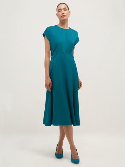 Hobbs Adela Dress, Blue, Blue