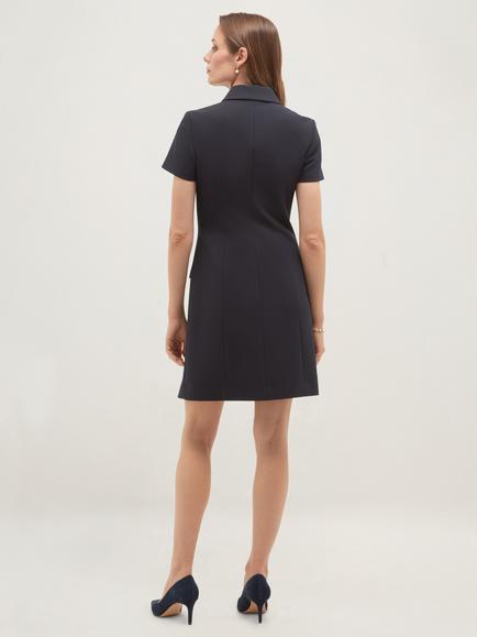 Hobbs Alexandra Dress, Blue - view 2, Blue