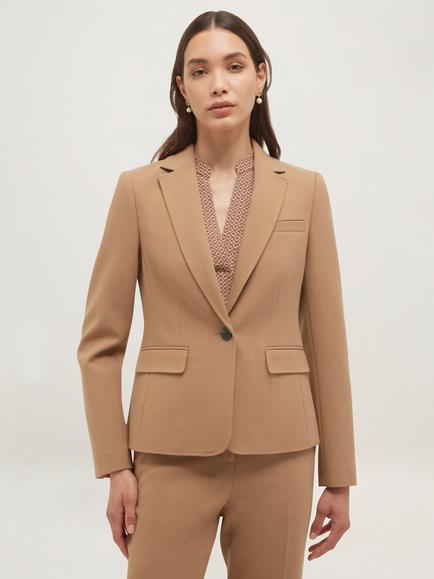 Hobbs Allegra Jacket, Beige, Beige