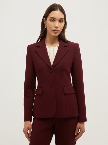 Hobbs Petite Bree Jacket, Purple, Purple