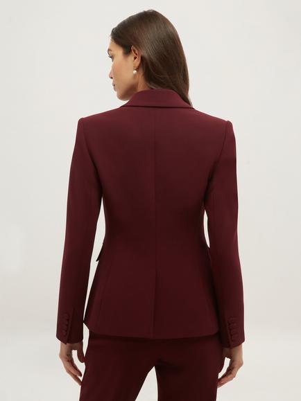 Hobbs Petite Bree Jacket, Purple - view 2, Purple