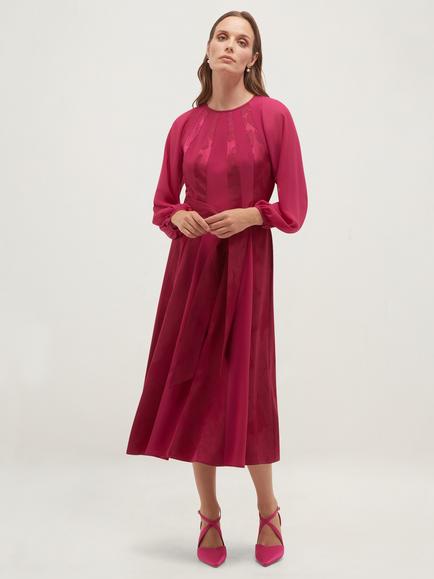 Hobbs Petite Loren Dress, Pink, Pink