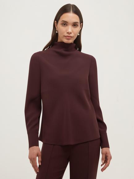 Hobbs Cordelia Blouse, Malbec, Malbec Purple