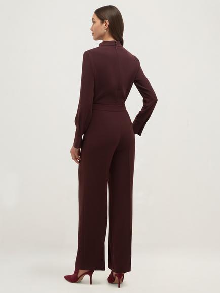 Hobbs Cordelia Trousers, Purple - view 2, Purple