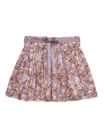 Trotters Kids' Thorpe Cotton Floral Skirt, Multi, Multi