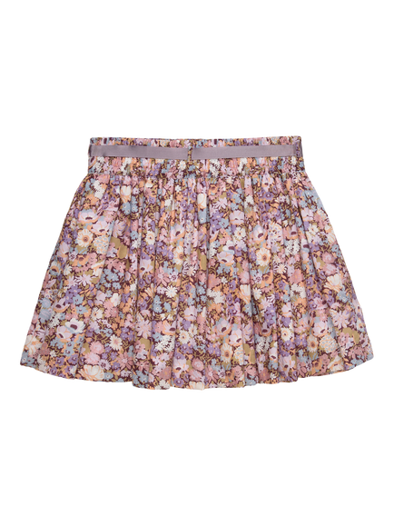 Trotters Kids' Thorpe Cotton Floral Skirt, Multi - view 2, Multi
