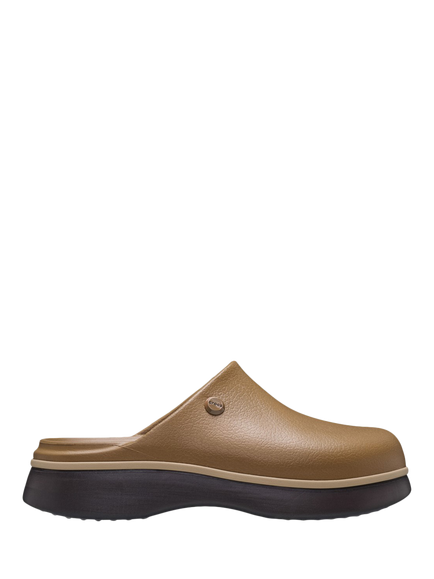 Crocs Dylan Notched Clogs, Sepia/Multi