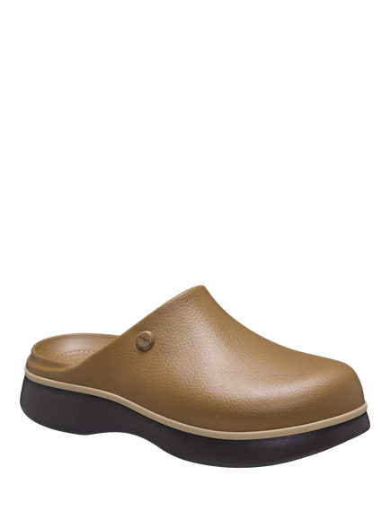 Crocs Dylan Notched Clogs - view 2, Sepia/Multi