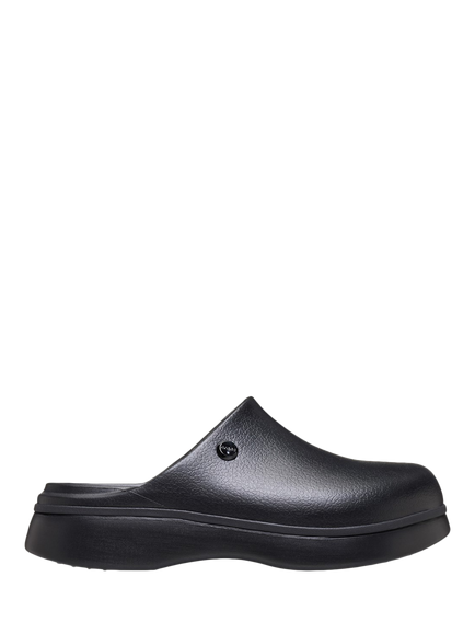 Crocs Dylan Notched Clogs, Black