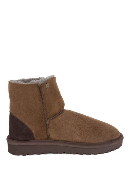 Celtic & Co. Celt Shortie Sheepskin Boots, Khaki