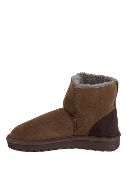 Celtic & Co. Celt Shortie Sheepskin Boots - view 2, Khaki