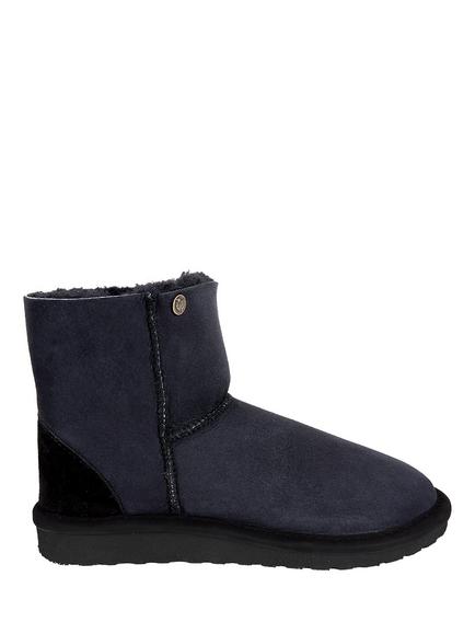 Celtic & Co. Celt Shortie Sheepskin Boots, Navy