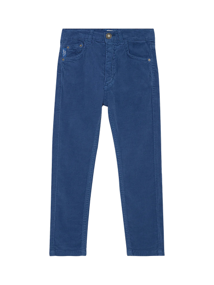 Trotters Kids' Jake Corduroy Jeans, French Blue, French Blue