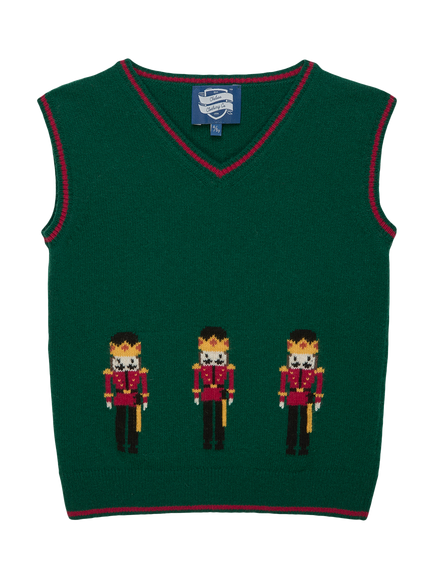 Trotters Baby Nutcracker Tank Top, Green, Green