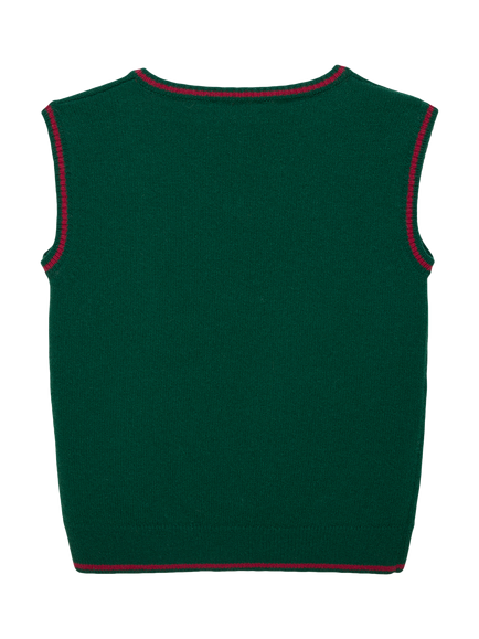Trotters Baby Nutcracker Tank Top, Green - view 2, Green