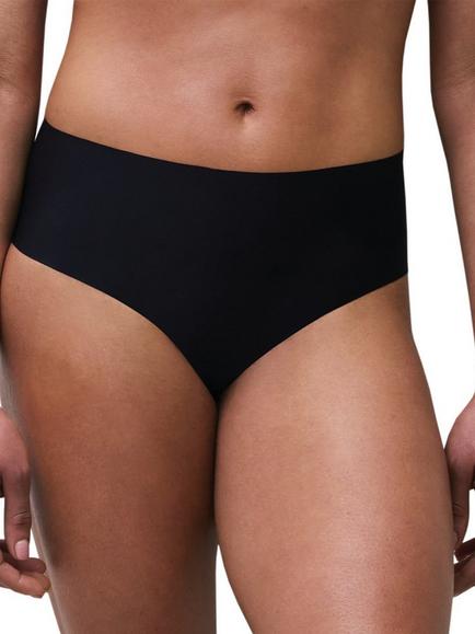 Chantelle Defi Smoothing Shorty Knickers, Black