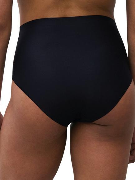 Chantelle Defi Smoothing High Waist Knickers - view 2, Black