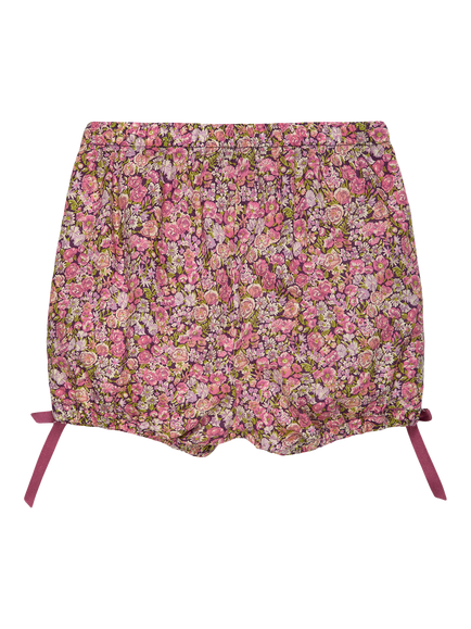 Trotters Baby Liberty Chive Floral Bloomers, Plum, Plum