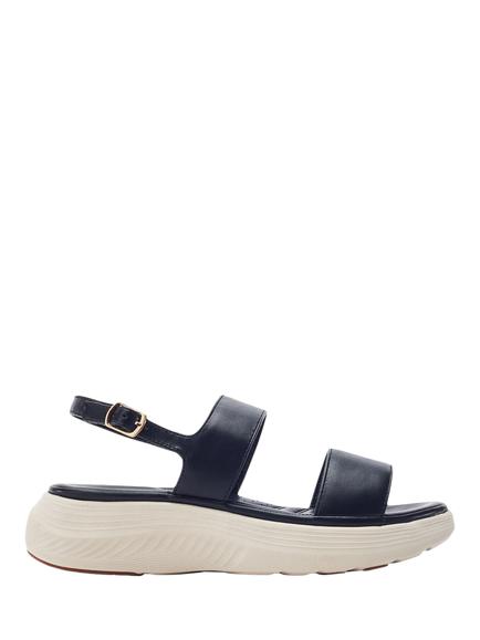 Moda in Pelle Kyros Porvair Strappy Sandals, Black