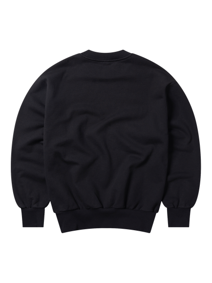 No Problemo Embroidered Sweatshirt, Black - view 2, Black