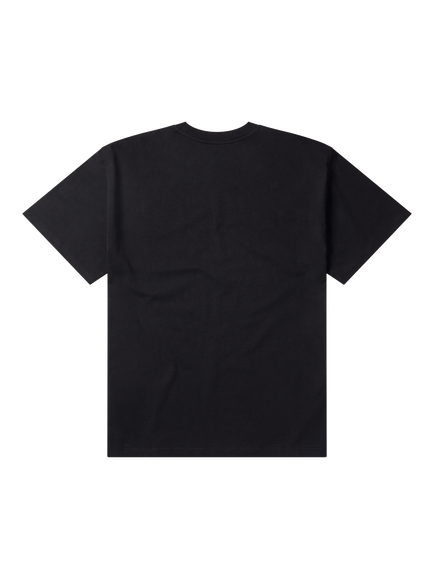 No Problemo Crew Neck Cotton T-Shirt, Black - view 2, Black
