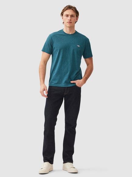 Rodd & Gunn Slim Fit Crew Neck Cotton T-Shirt - view 2, Dark Cyan