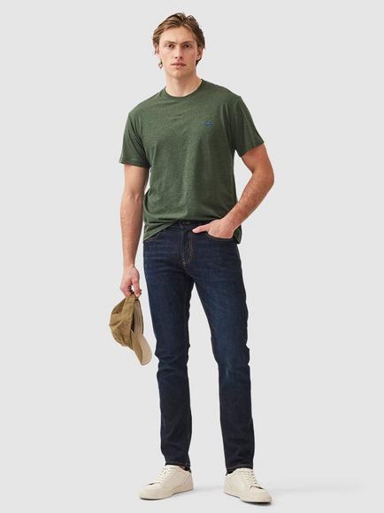 Rodd & Gunn Slim Fit Crew Neck Cotton T-Shirt - view 2, Hunter Green