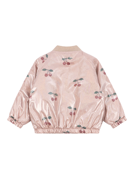 Konges Sløjd Kids' Juno Bomber Jacket, Pink - view 2, Pink