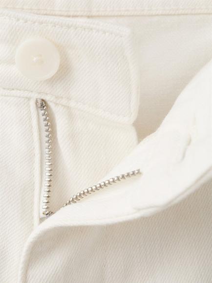 Mango Linen Blend Chino Shorts, Off White - view 2, Off White