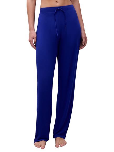 Femilet Jasmine Loungewear Trousers containing LENZING™ ECOVERO™ Viscose, Bellwether Blue, Bellwether Blue