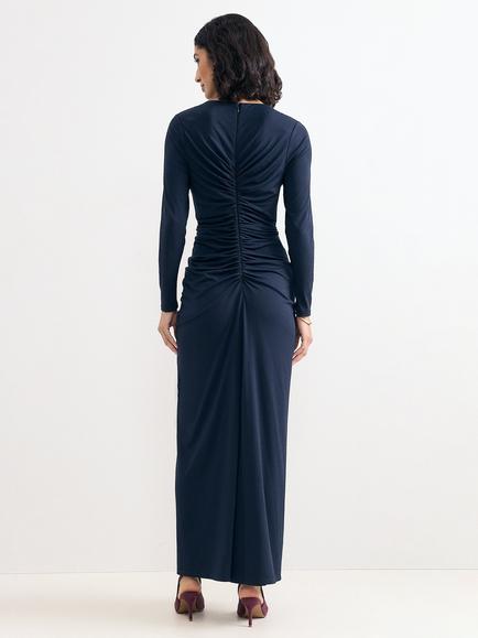 Phase Eight Katharine Maxi Dress, Navy - view 2, Navy