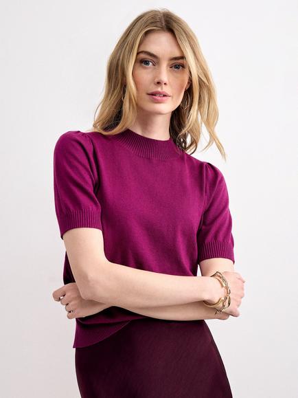Phase Eight Charmaine Knit Top, Pink, Pink