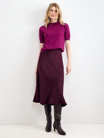 Phase Eight Charmaine Knit Top, Pink - view 2, Pink