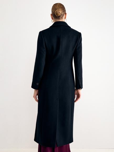 Phase Eight Cailyn Wool Rich Maxi Coat, Black - view 2, Black