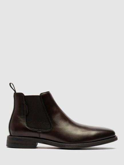 Rodd & Gunn Russlands Leather Chelsea Boots, Chocolate, Chocolate