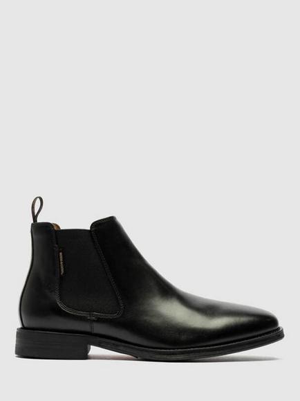 Rodd & Gunn Russlands Leather Chelsea Boots, Nero, Nero