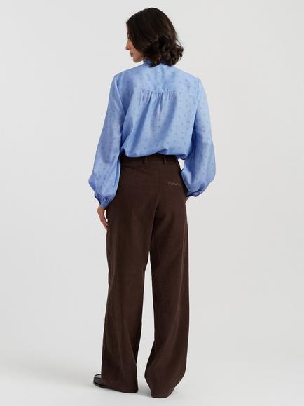 Chinti & Parker Corduroy Straight Leg Trousers - view 2, Chocolate
