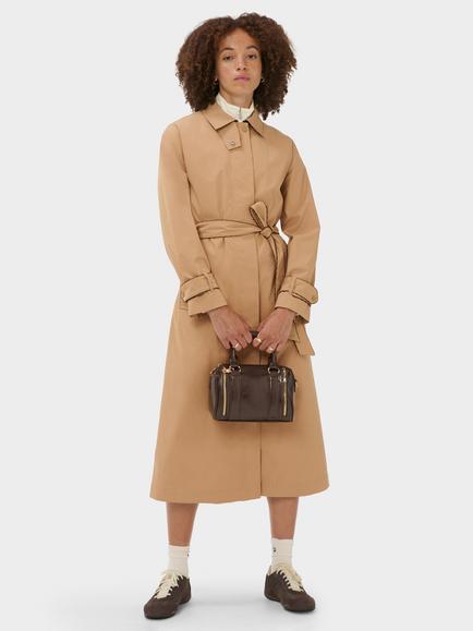 Sweaty Betty Motion Waterproof Trench Coat, Golden Beige, Golden Beige