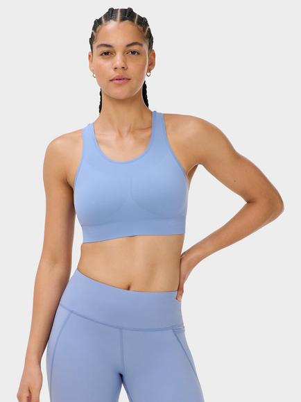 Sweaty Betty Stamina Sports Bra, Faded Blue, Faded Blue